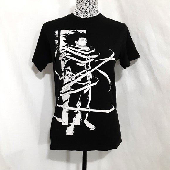 My Hero Academia T-Shirt Anime Manga Unisex Size Small Shoto Aizawa Eraserhead - Picture 1 of 3